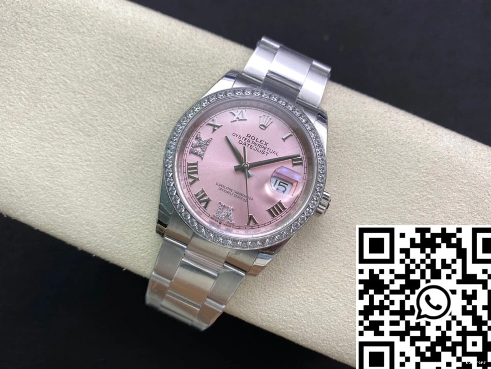 751 M126284RBR-0024 Diamond-set Affordable EW Datejust Dial Factory Rolex 0708